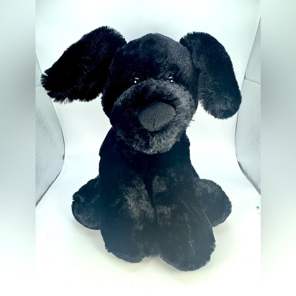 GUND Mazie Black Labrador Retriever Stuffed Animal Puppy Dog Plush 10" Lab Toy - Picture 1 of 8